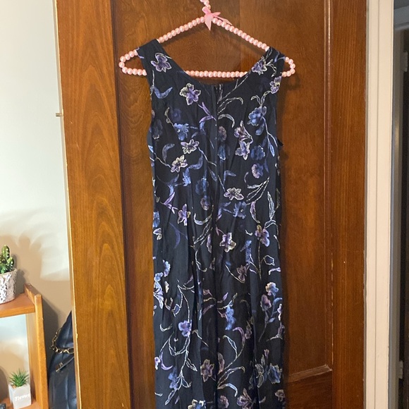 Vintage 2 piece set 😍 Sharade floral midi dress with blue cover up 😍😍😍 - Picture 13 of 17